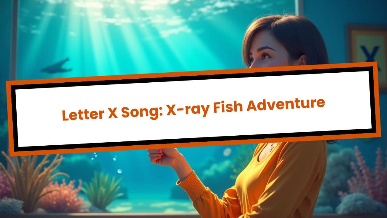 Letter X Song: X-ray Fish Adventure