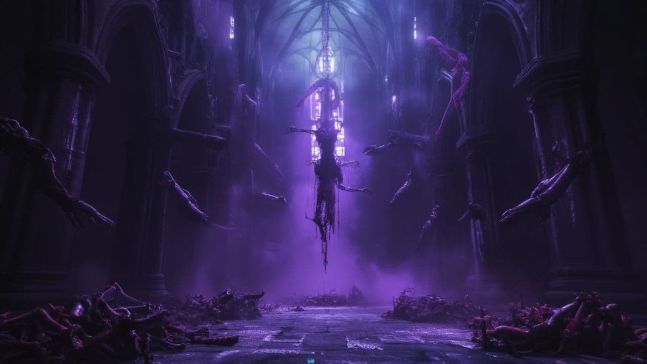 Bíbor katedrális művészete