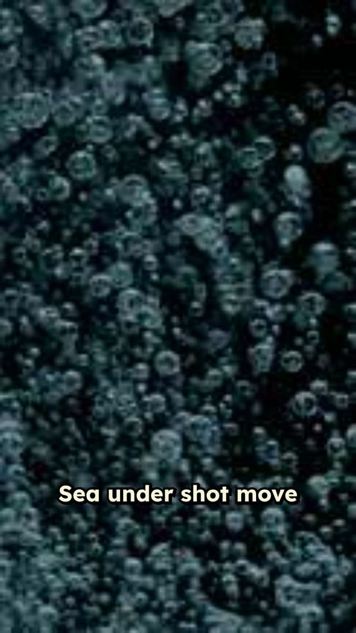 Underwater Bubbles and Movement