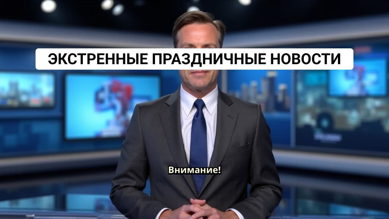 Праздничные Новости: Чествование Виталия Гаврикова