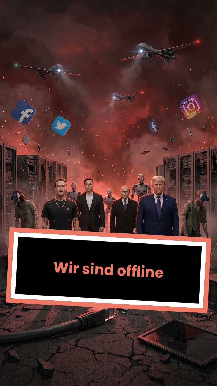 Wir sind offline