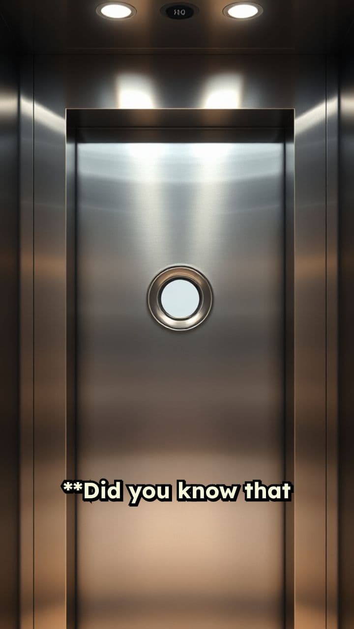 Elevator Door Hole: A Life-Saving Keyhole