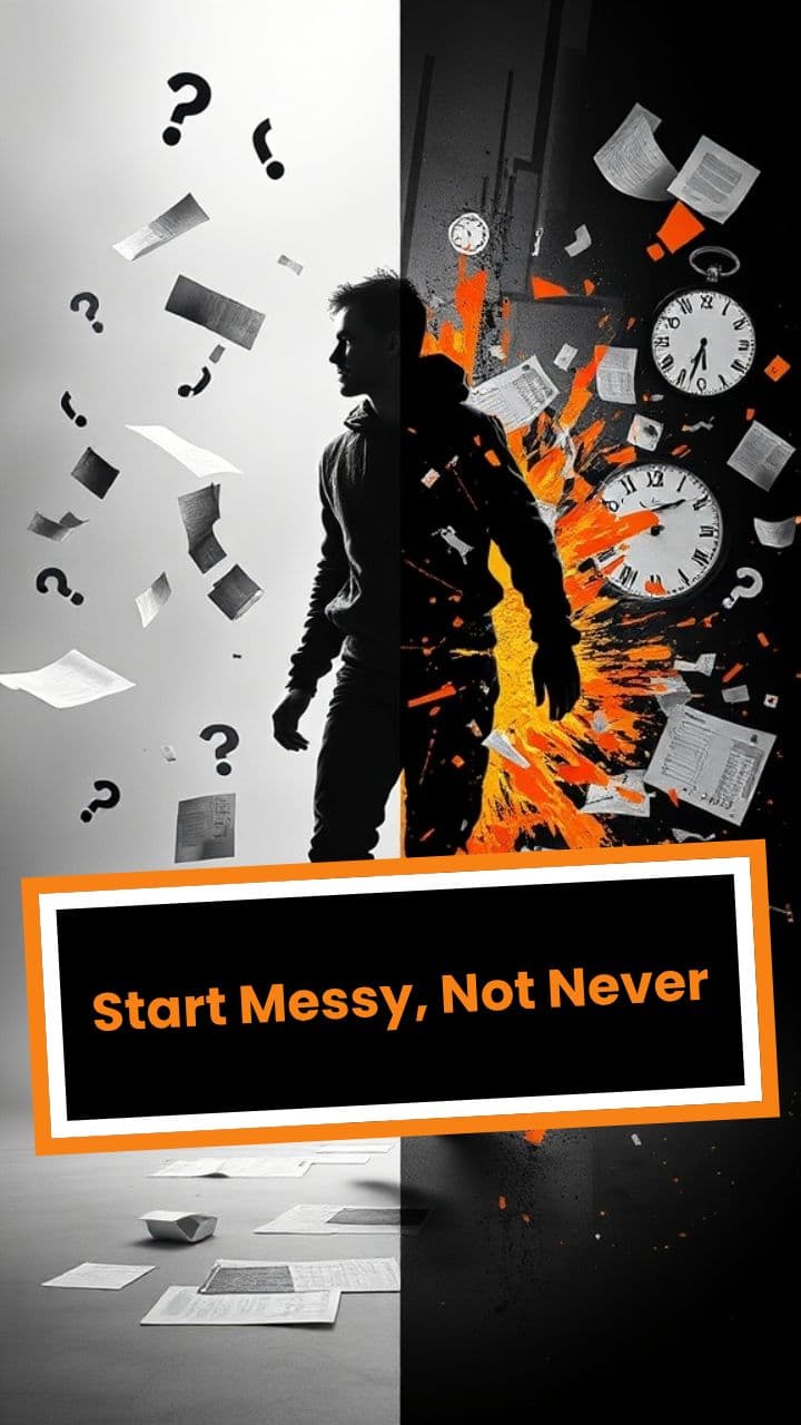 Start Messy, Not Never