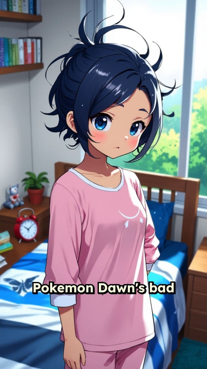 Dawn's Bad Hair Day in Twinleaf Town