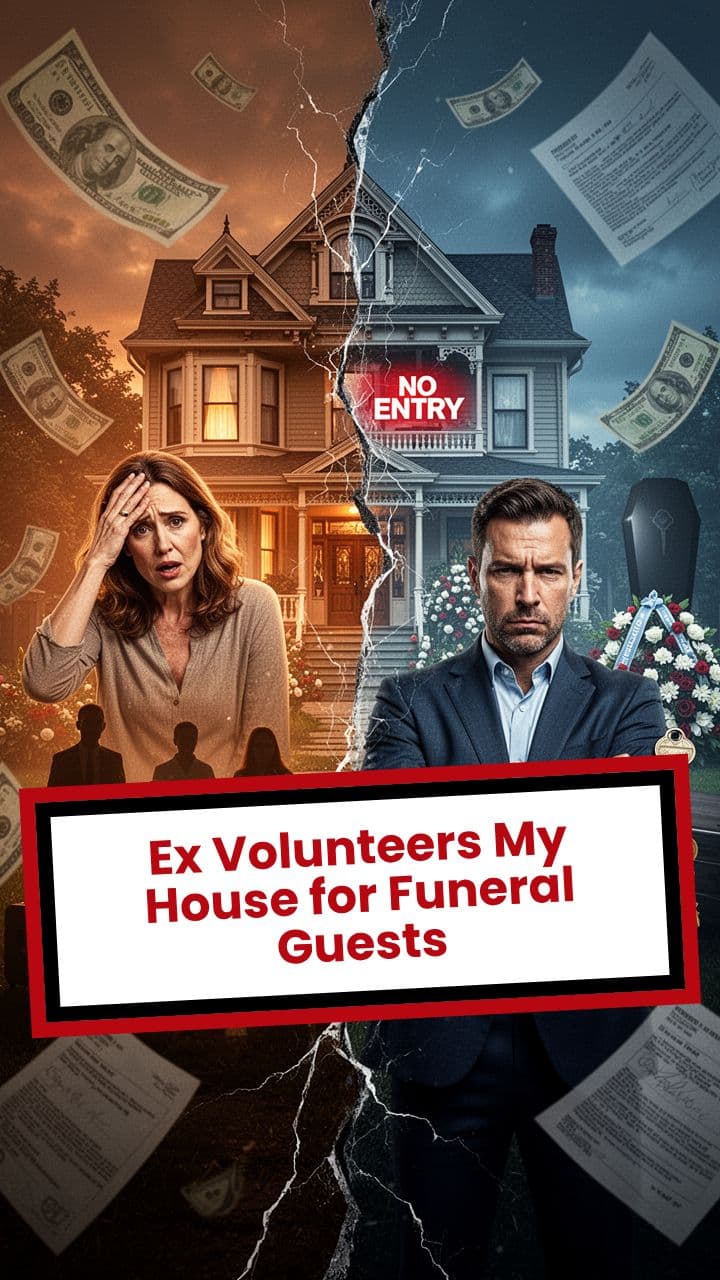 Ex Volunteers My House for Funeral Guests