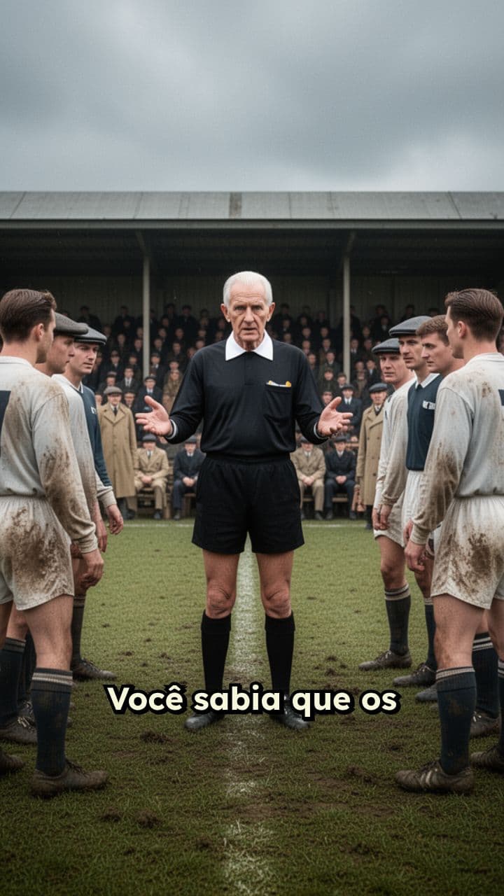 A origem dos cartões no futebol