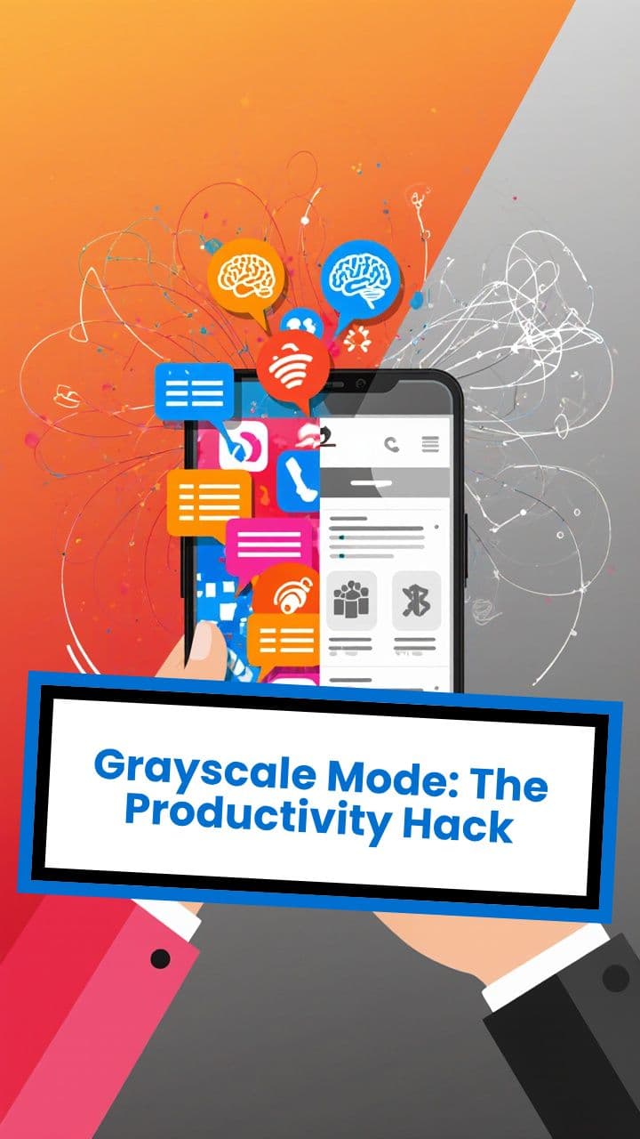 Grayscale Mode: The Productivity Hack