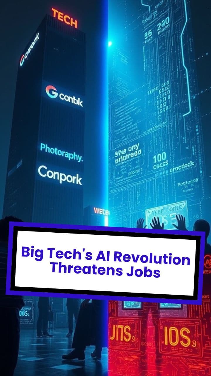 Big Tech's AI Revolution Threatens Jobs