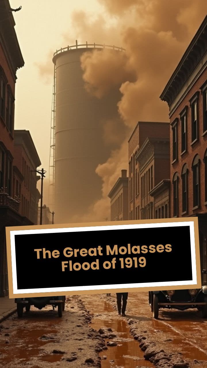 The Great Molasses Flood of 1919