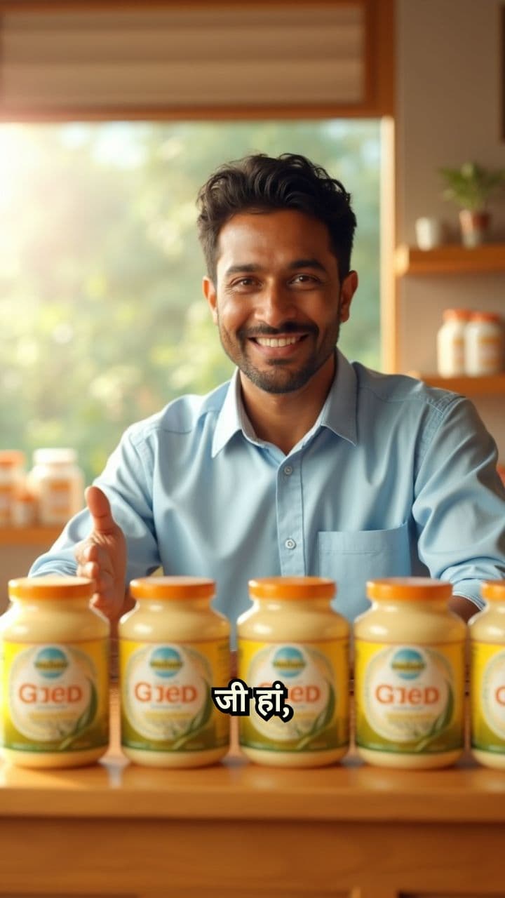 पतंजलि घी पर एक परसेंट एक्स्ट्रा स्कीम