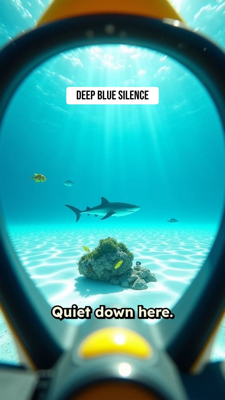 POV Scuba Encounter: The Tiger Shark