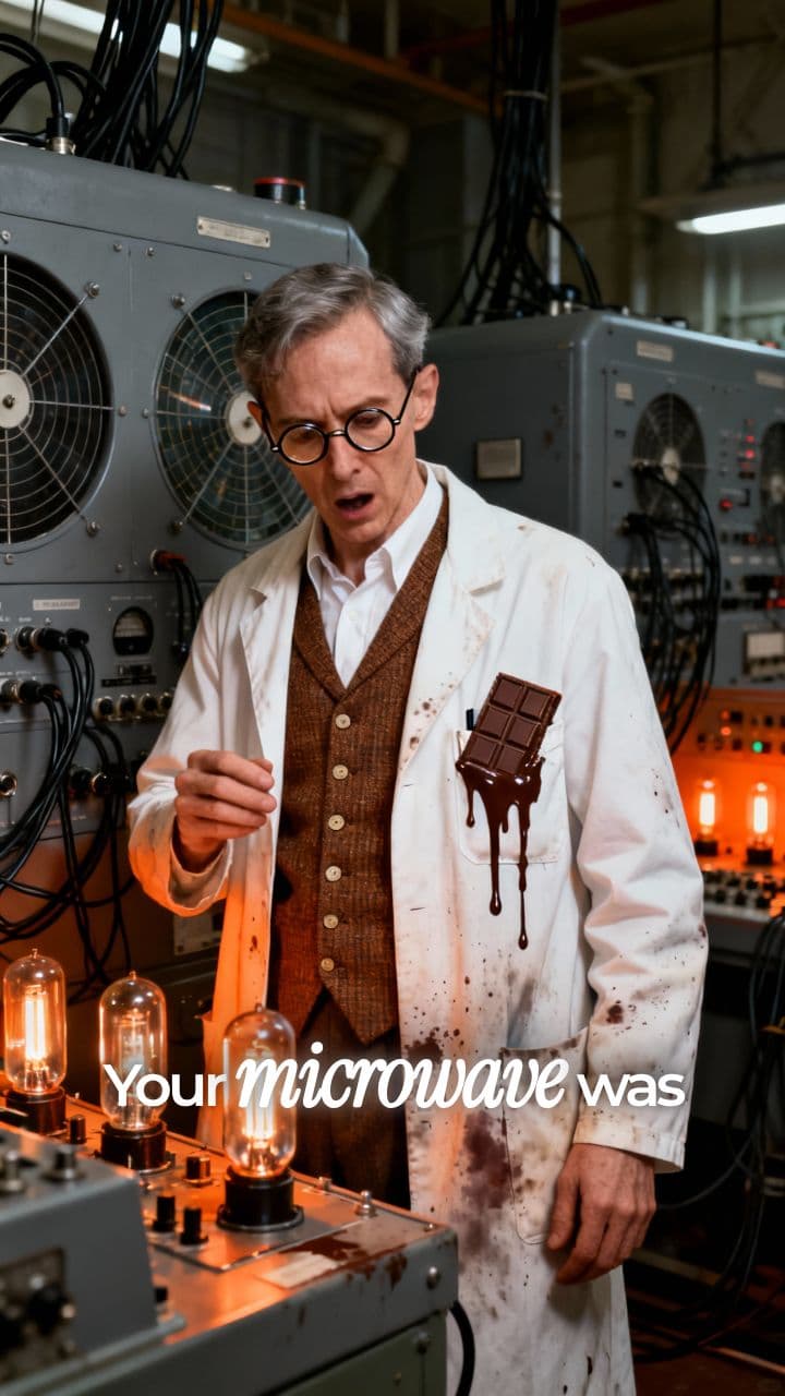 The Dark Origins of Microwaves