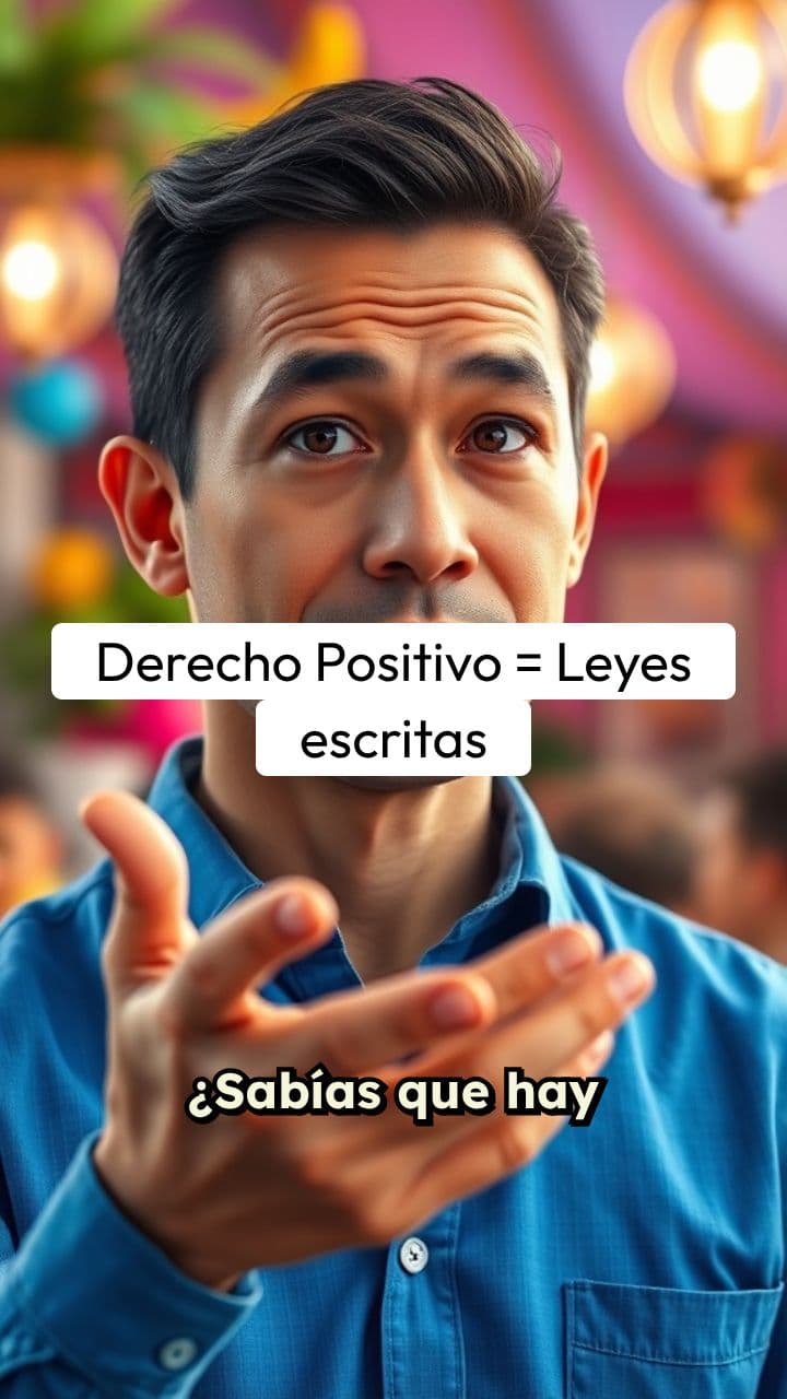 ¿Qué es el Derecho Positivo? (con ejemplos que sí entenderas)