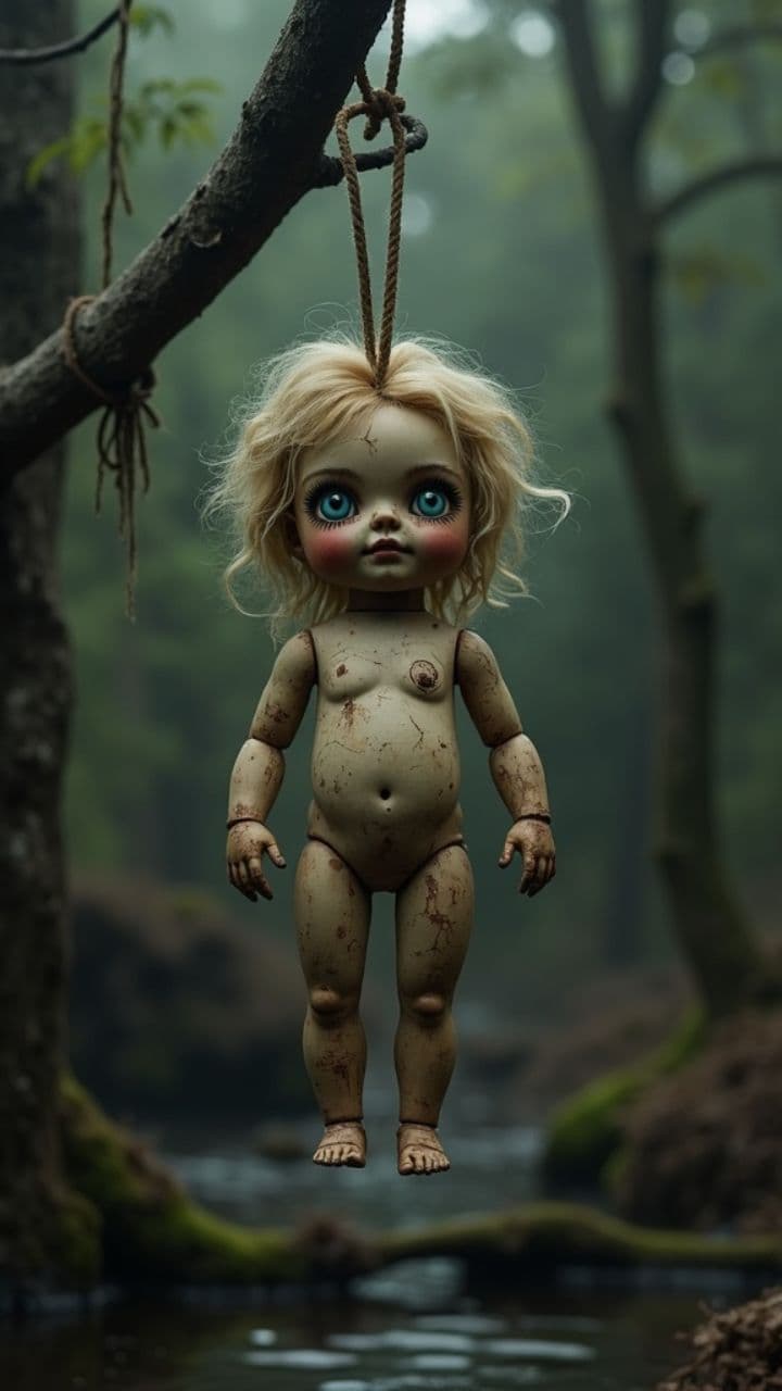 La muñeca que parpadea sola