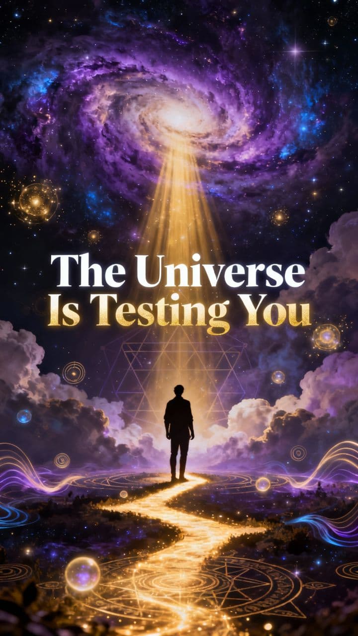 The Universe Is Testing You