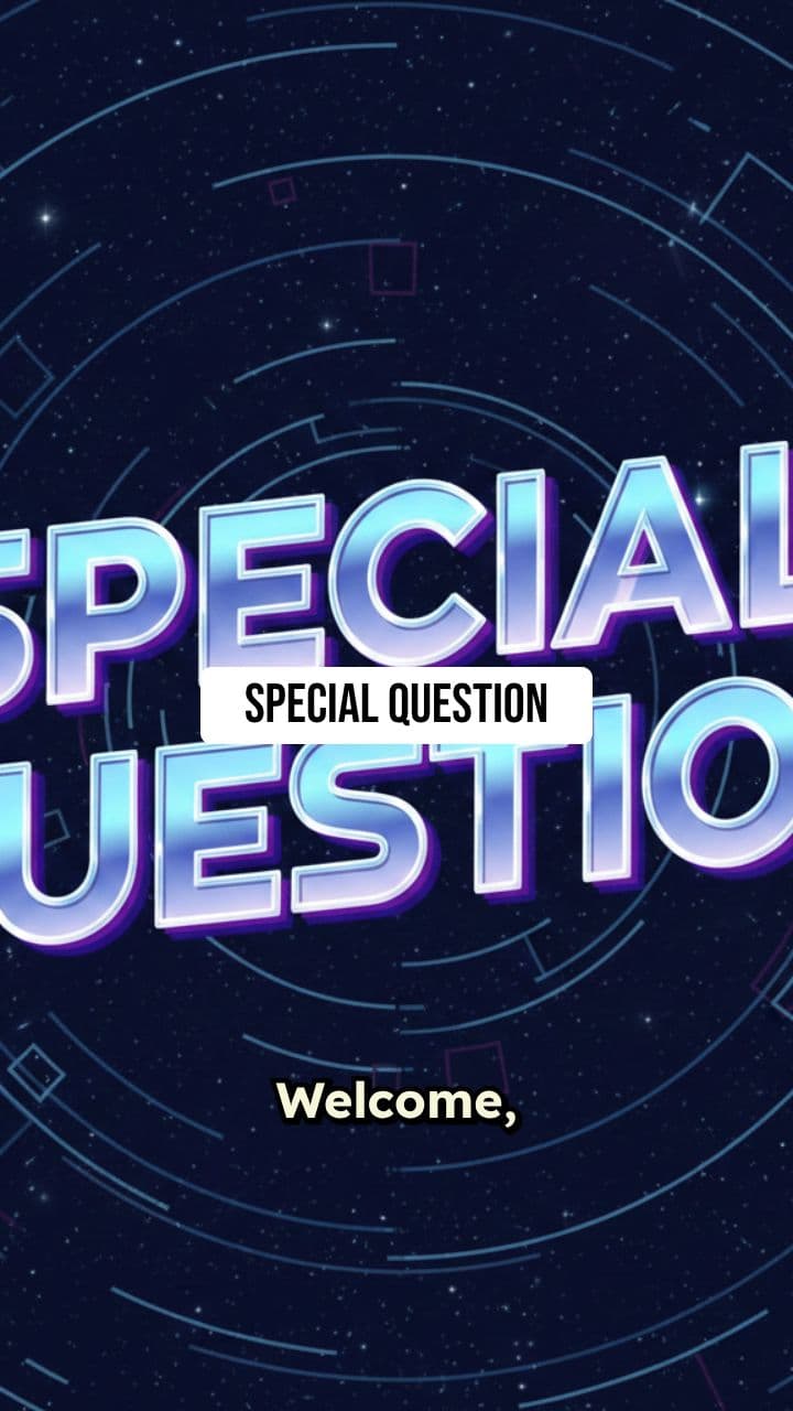 Special Question Animation