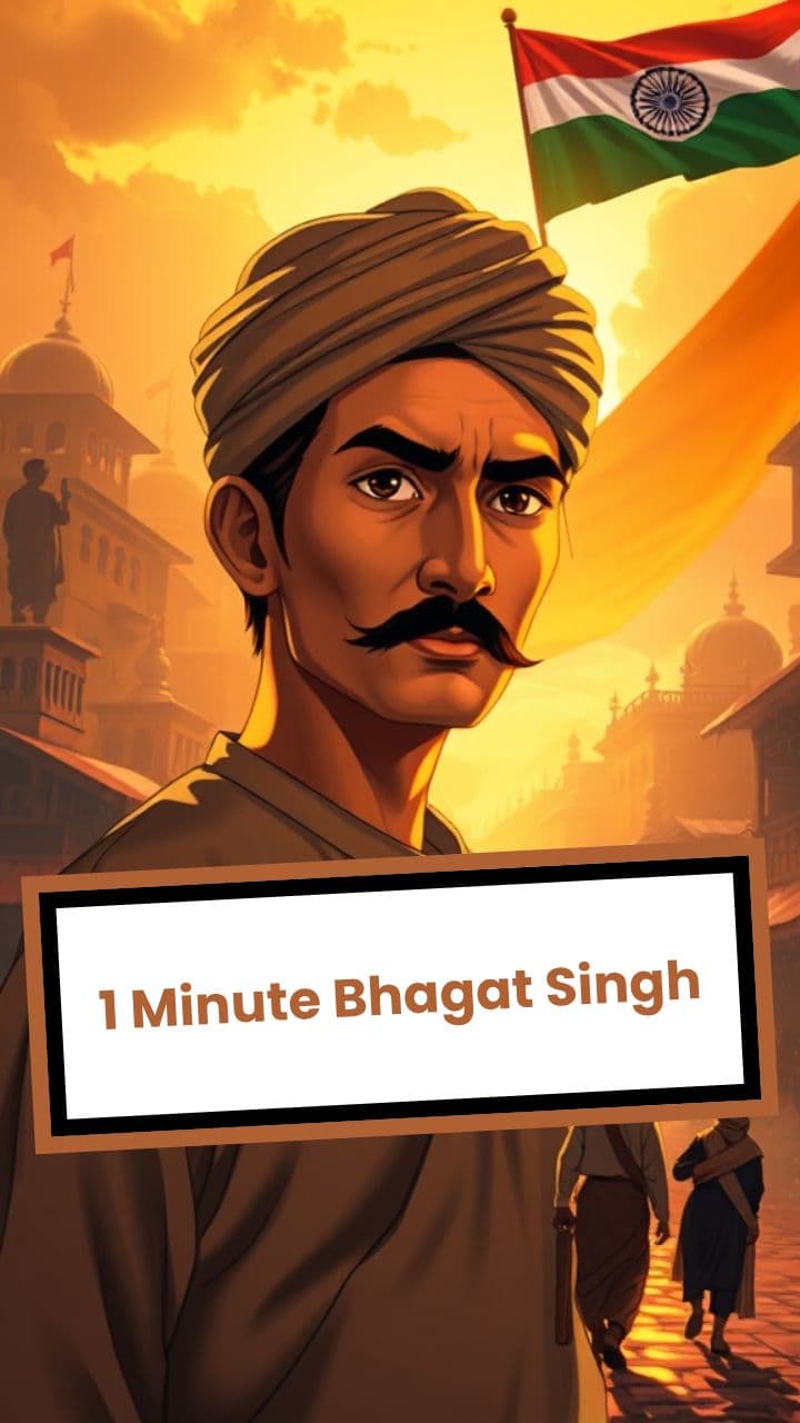1 Minute Bhagat Singh