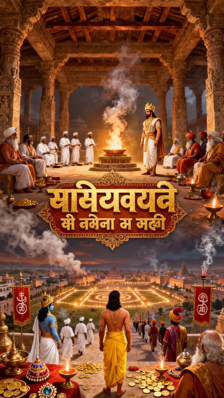 राजसूय यज्ञ की घोषणा और आरंभ