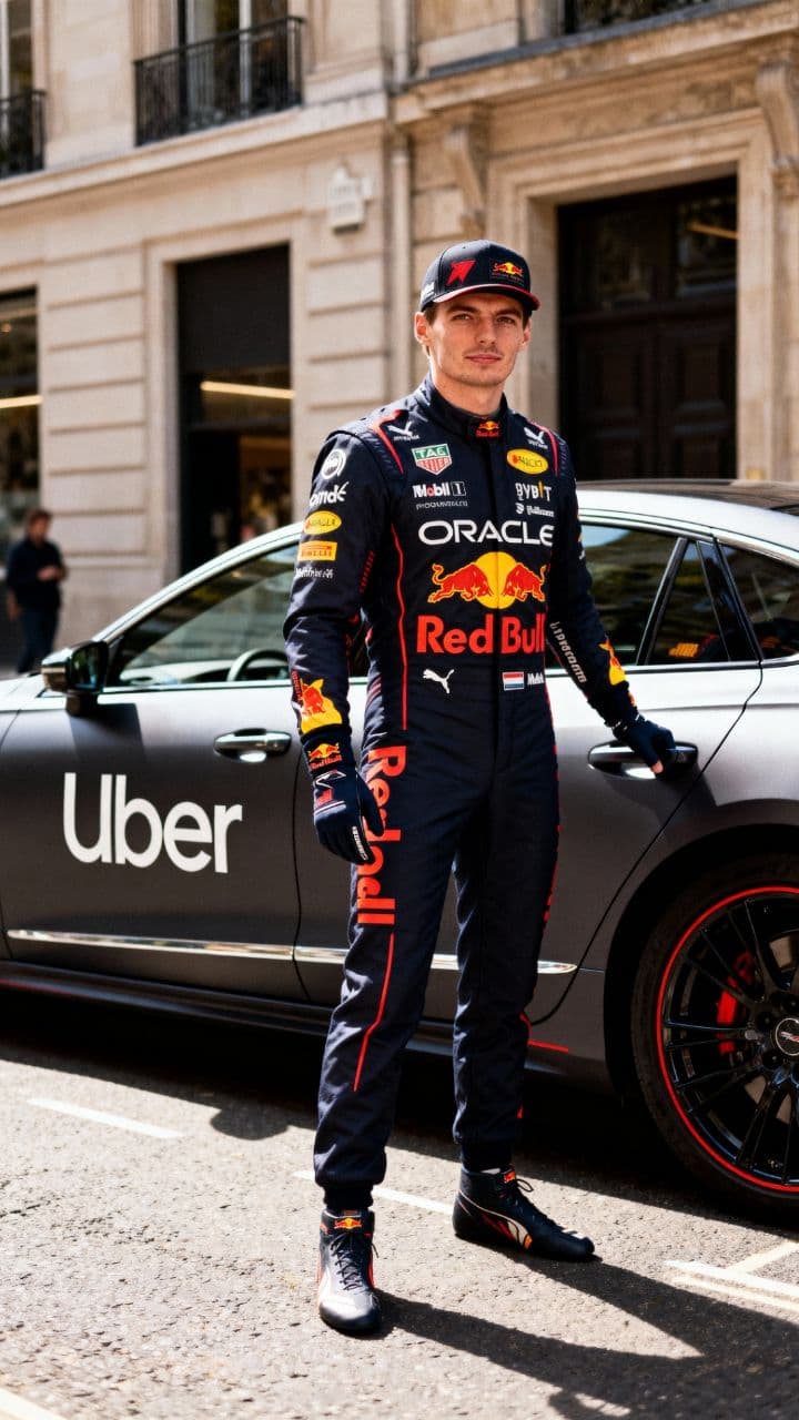 Max Verstappen Uber
