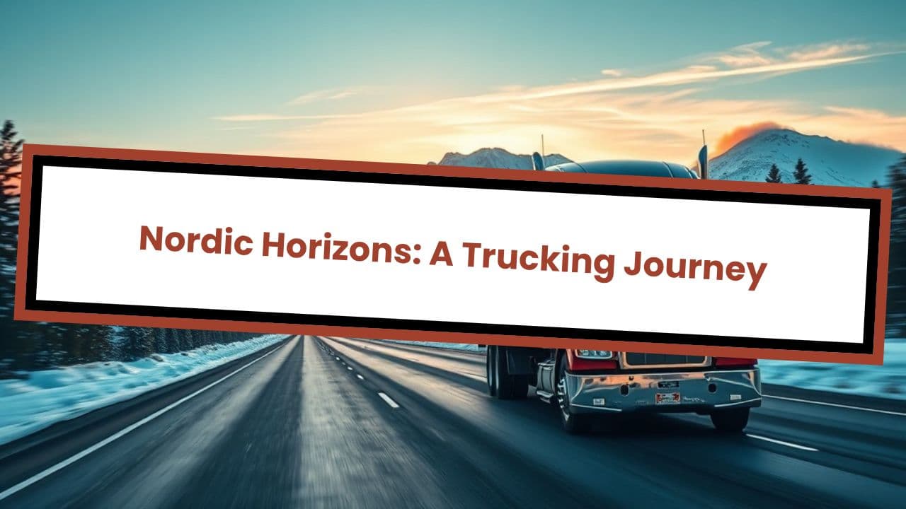 Nordic Horizons: A Trucking Journey