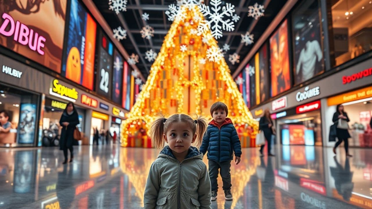 A Modern Christmas Satire