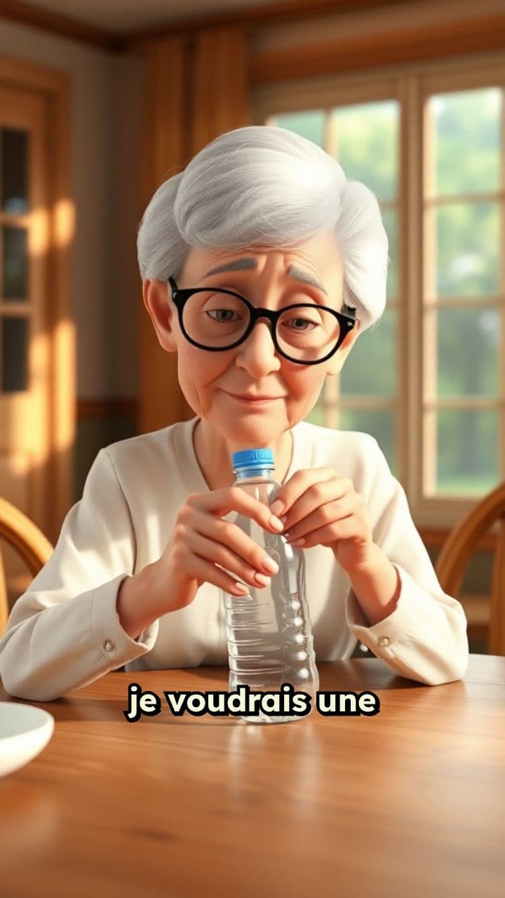 Une bouteille d'eau innovante