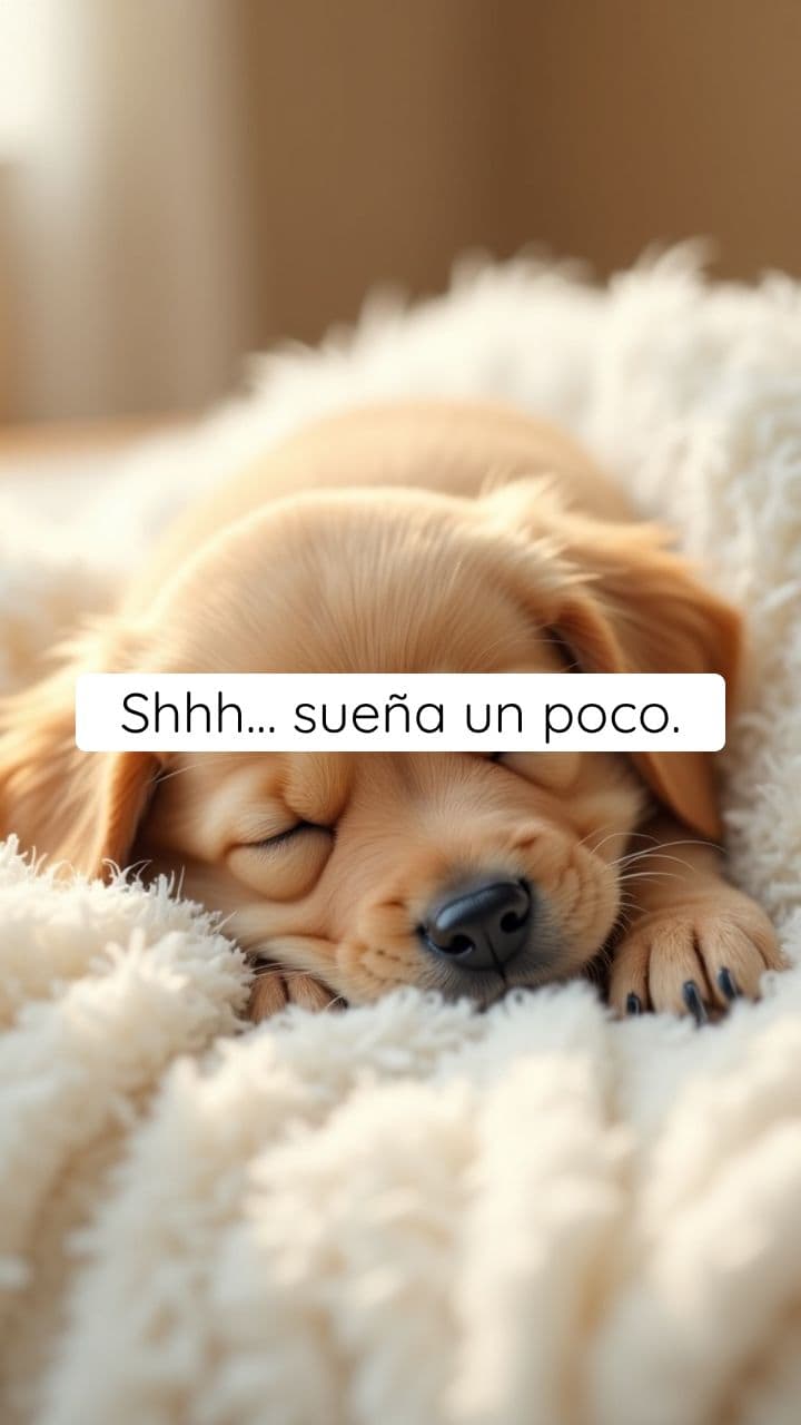 El cachorro que soñaba despierto
