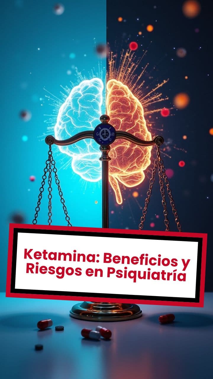 Ketamina: Beneficios y Riesgos en Psiquiatría