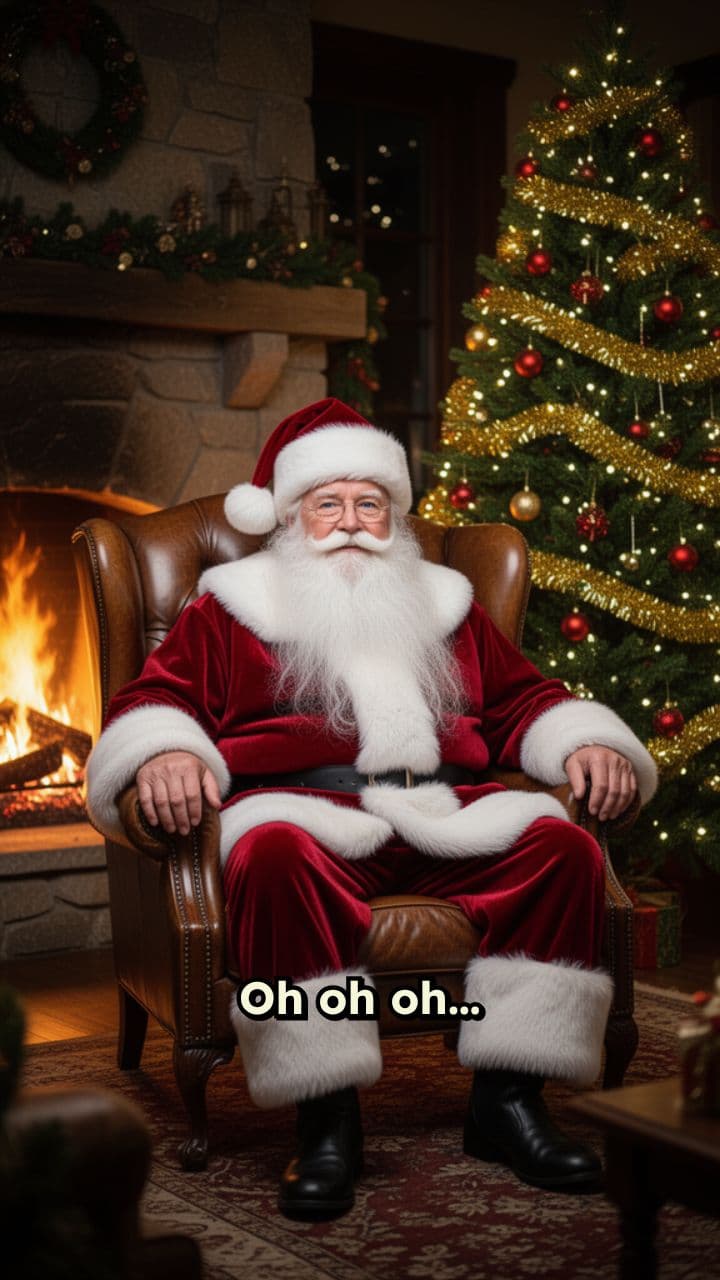 Babbo Natale e la lista dei regali per Gaetano