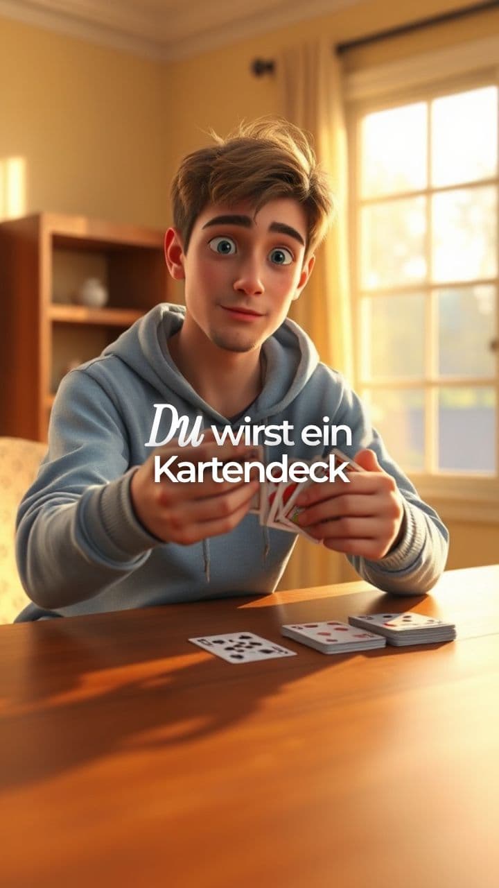 Die Unendlichkeit der Kartendeck-Mischungen