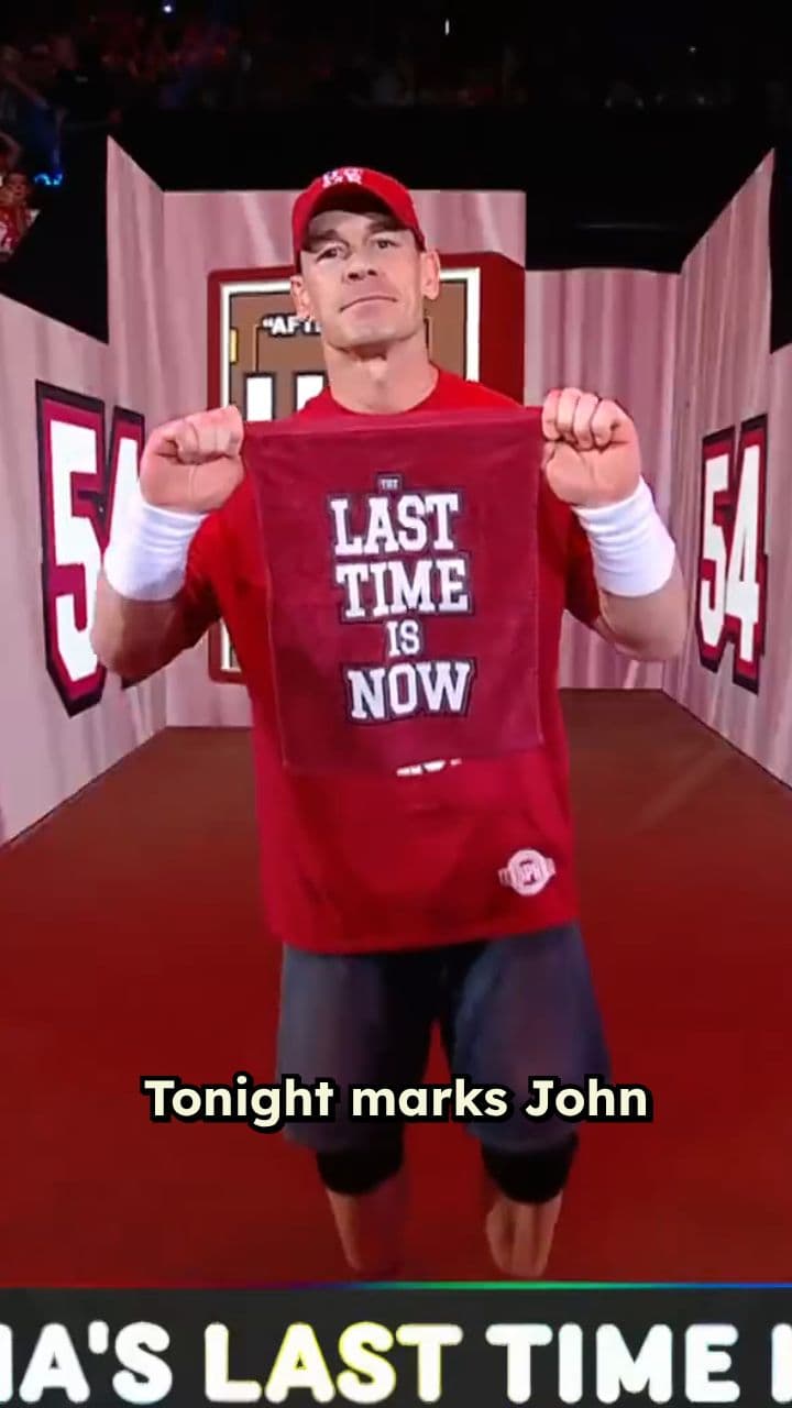 John Cena's Final Appearance In Boston