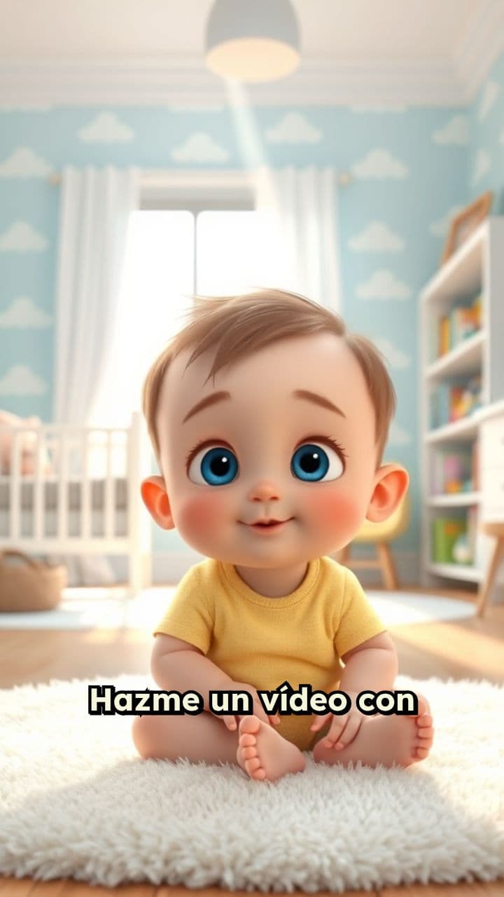 Crecimiento rápido de un bebé en 3D