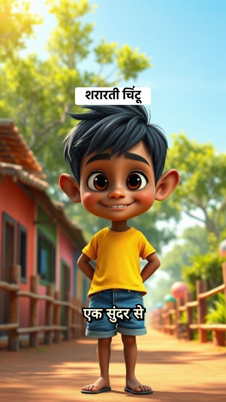 मेहनती चिंटू: एक शरारती लड़के की कहानी