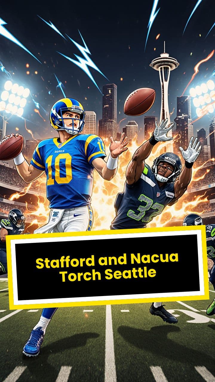 Stafford and Nacua Torch Seattle