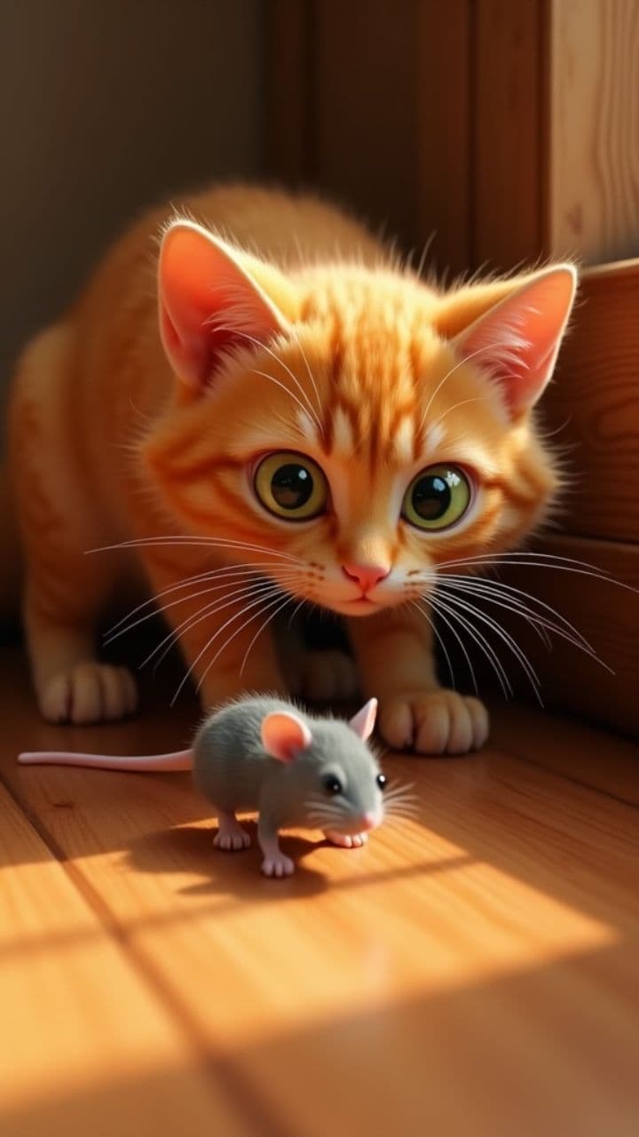 Crazy Cat Catch Mouse