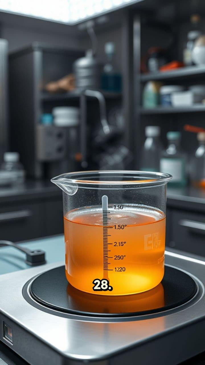 Разогрев клея и добавление антисептиков