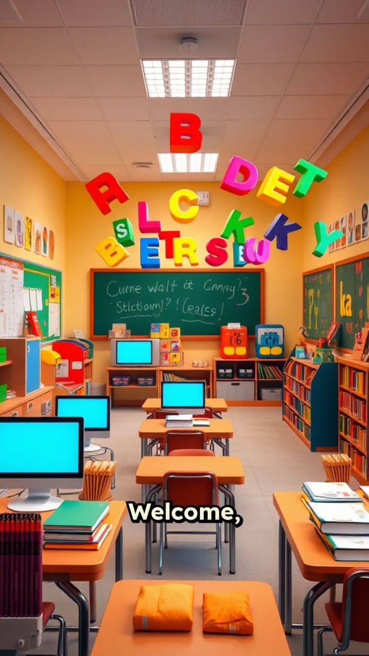 Alphabet Adventure with Mia, Max, and Lux