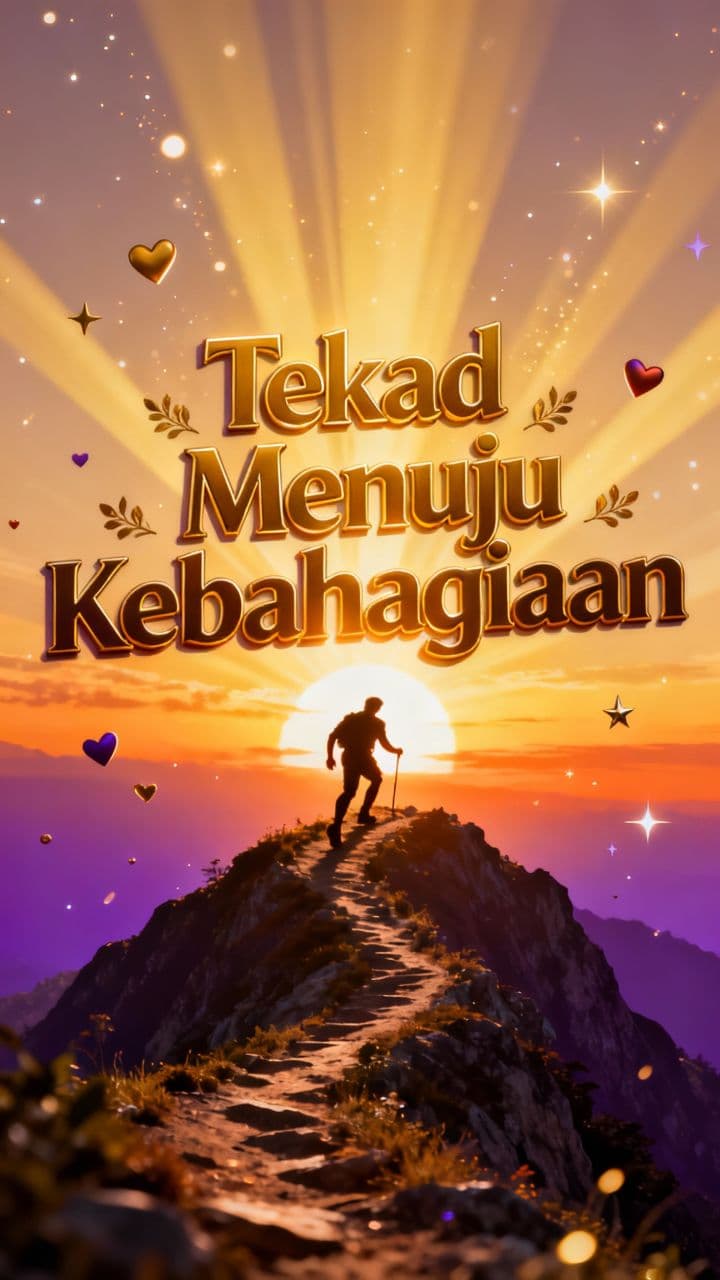 Tekad Menuju Kebahagiaan