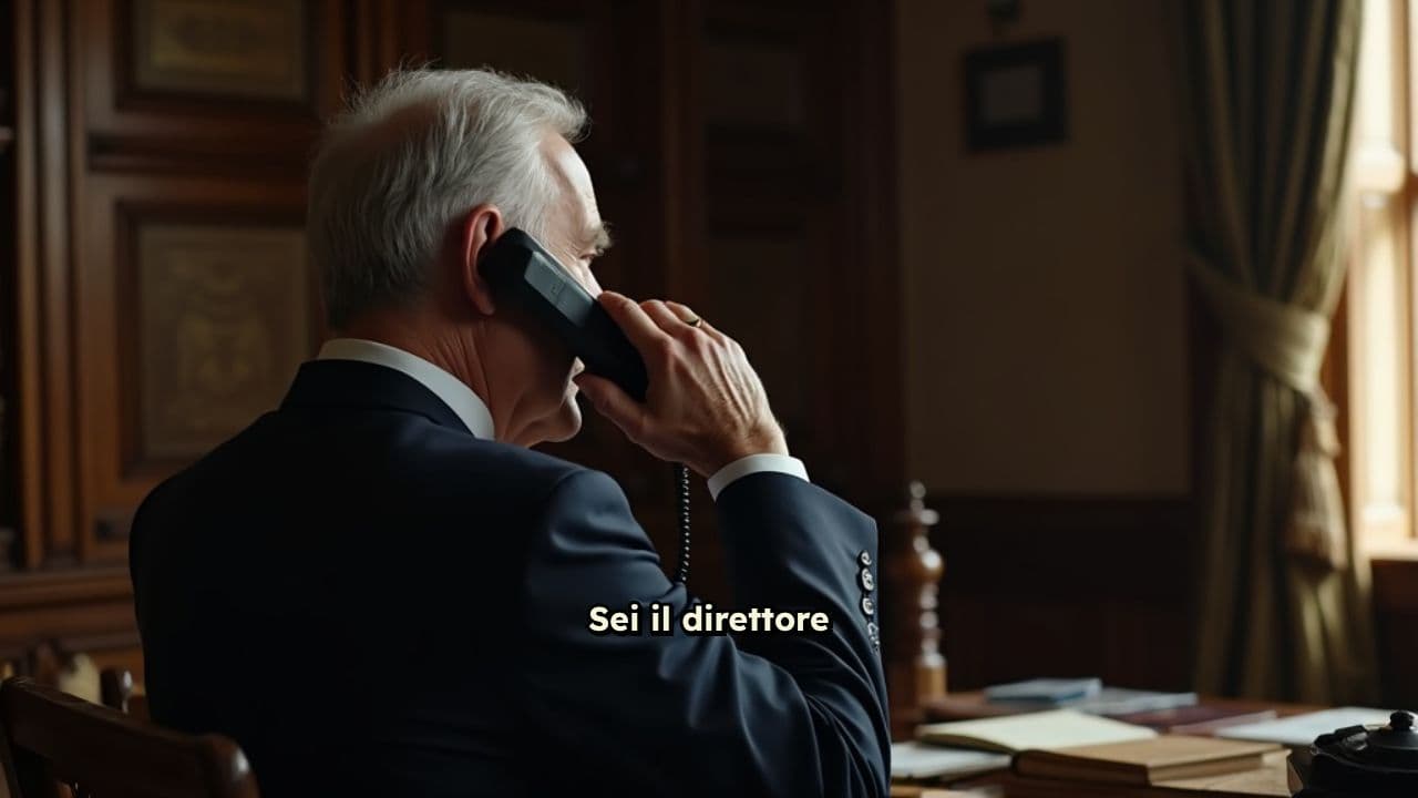 Telefonata dal direttore di Oxford