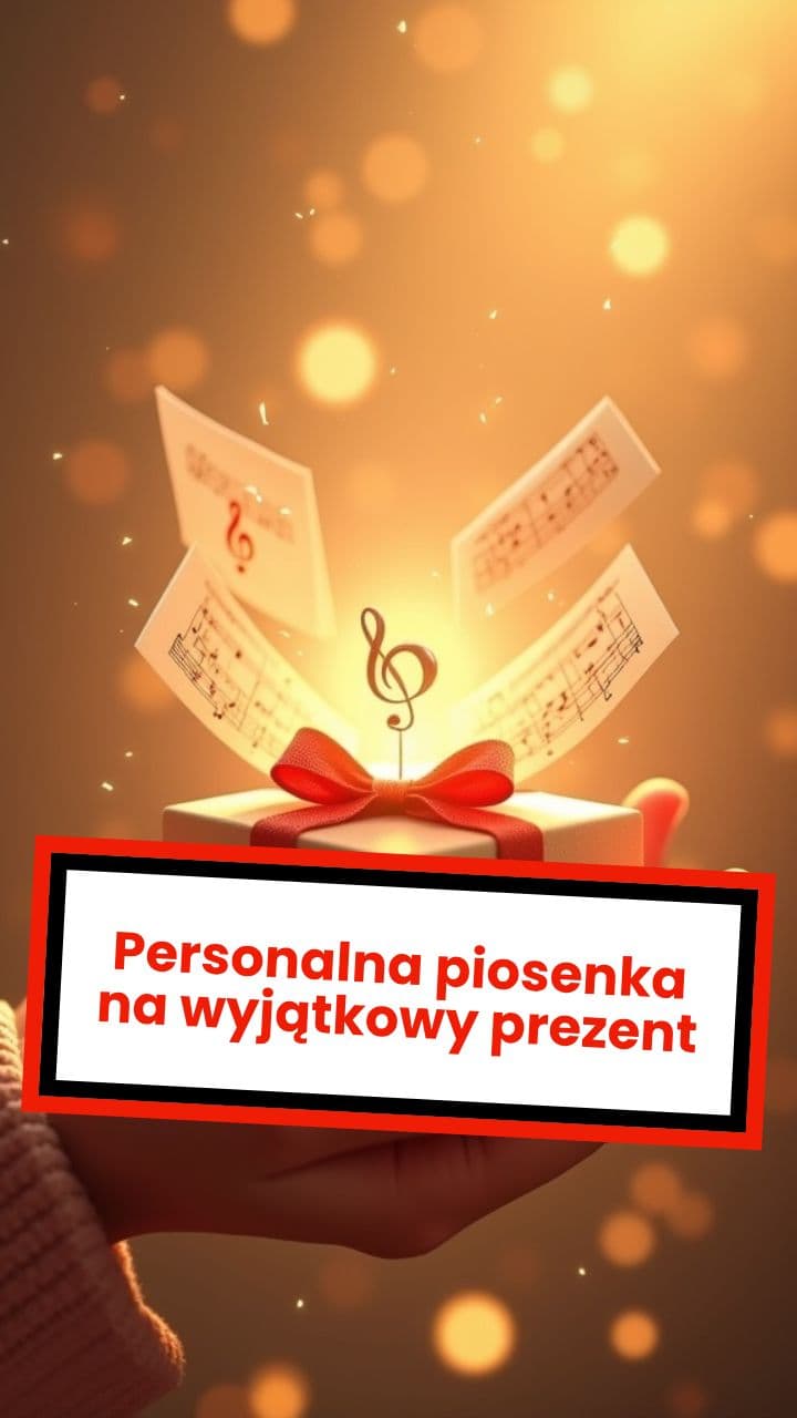 Personalna piosenka na wyjątkowy prezent