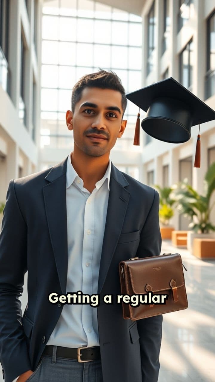 Regular B.Tech While Working Full-Time