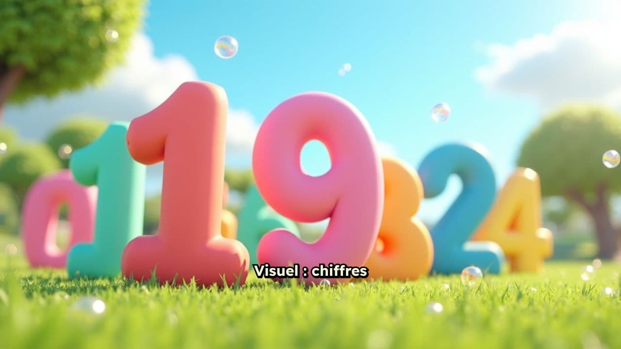 Chiffres Magiques en Couleurs