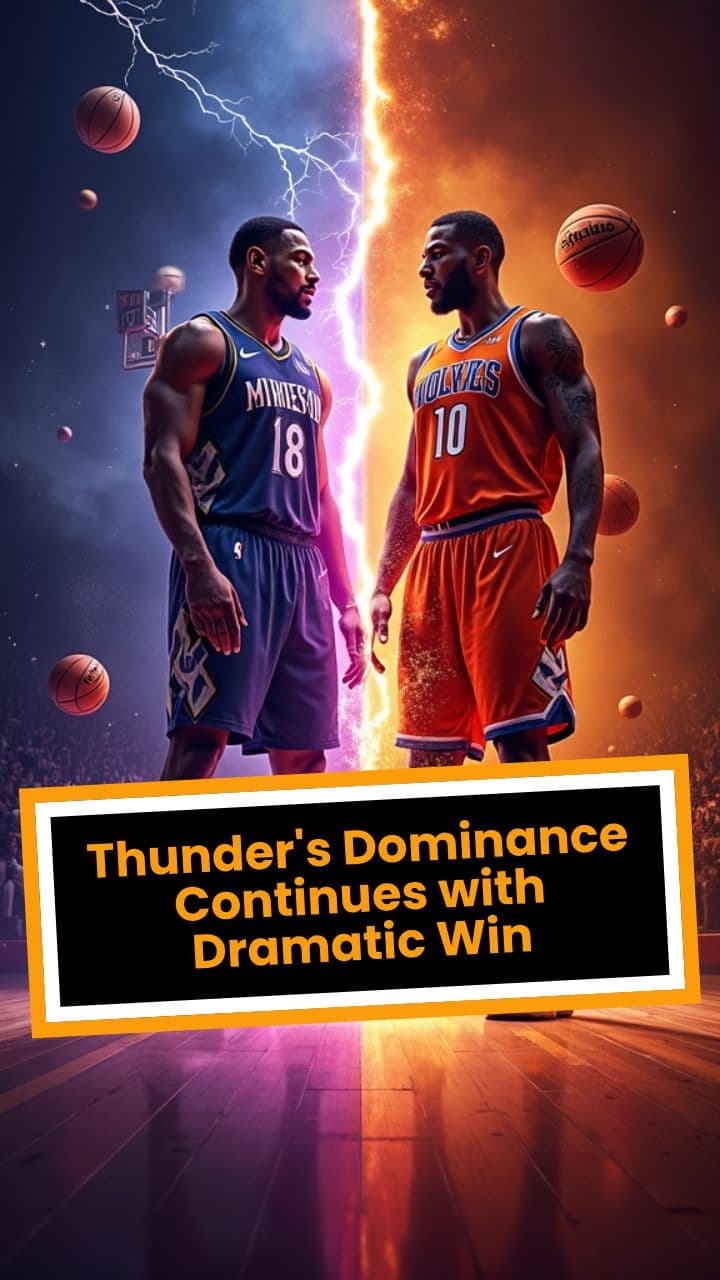 Thunder's Dominance Continues with Dramatic Win