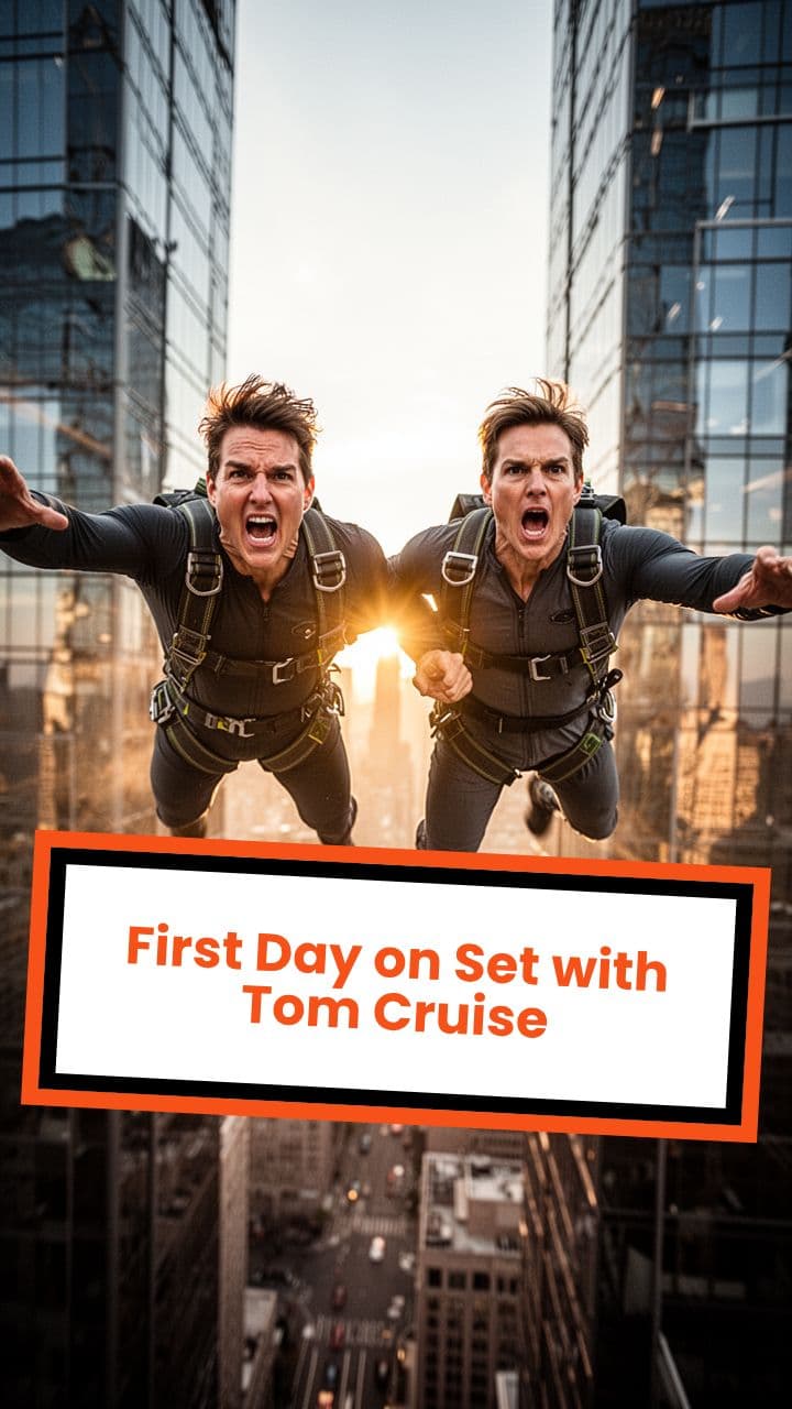 First Day on Set with Tom Cruise