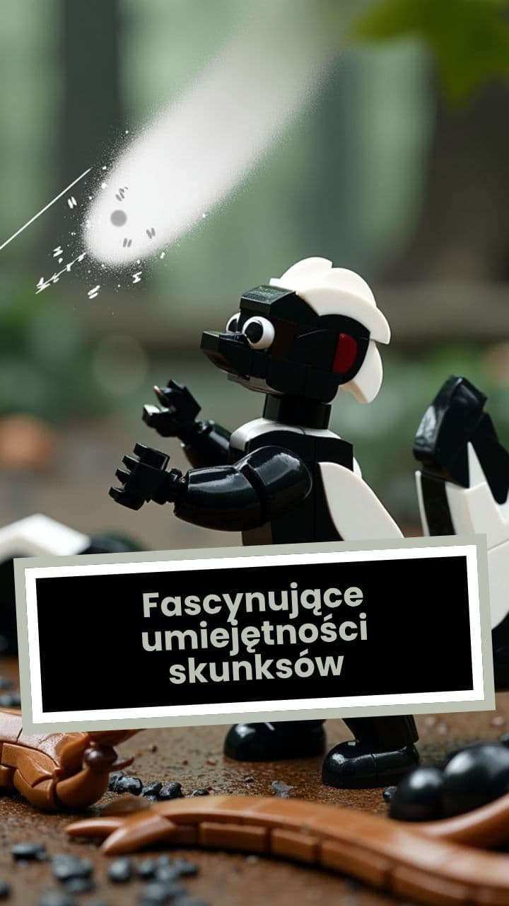 Fascynujące umiejętności skunksów