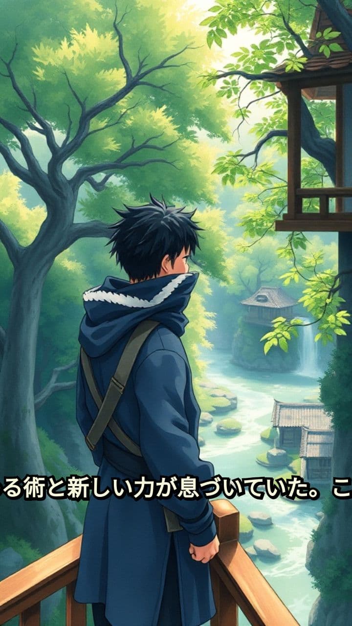 忍者が魔法を使う物語