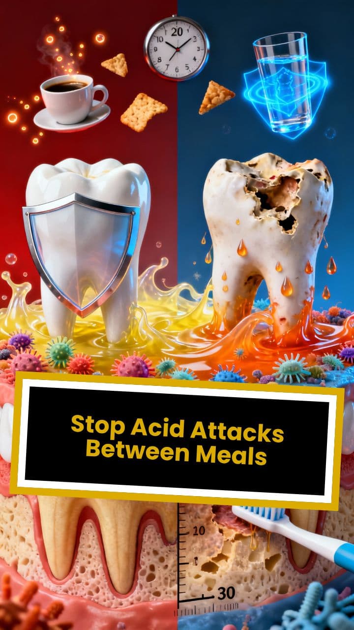 Stop Acid Attacks Between Meals