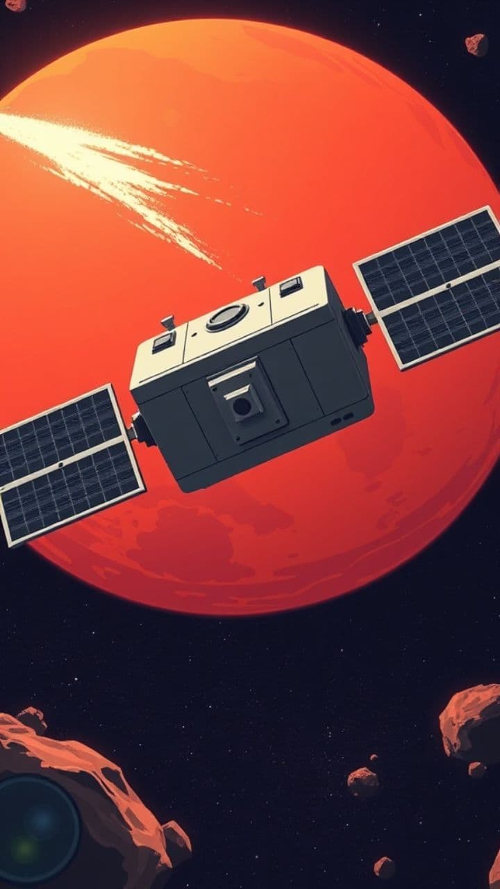 Imágenes del cometa 3I/ATLAS desde Marte