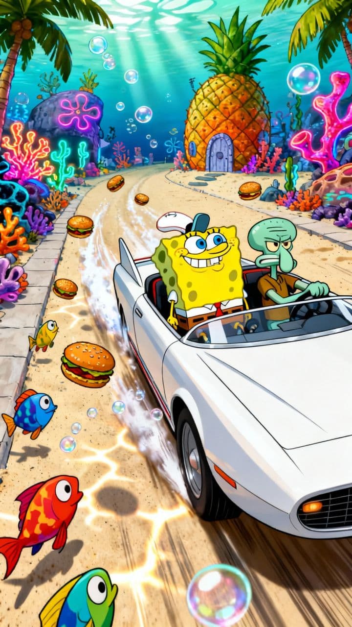 Bikini Bottom Burger Blitz