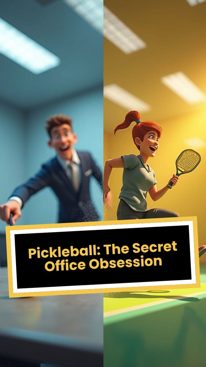 Pickleball: The Secret Office Obsession
